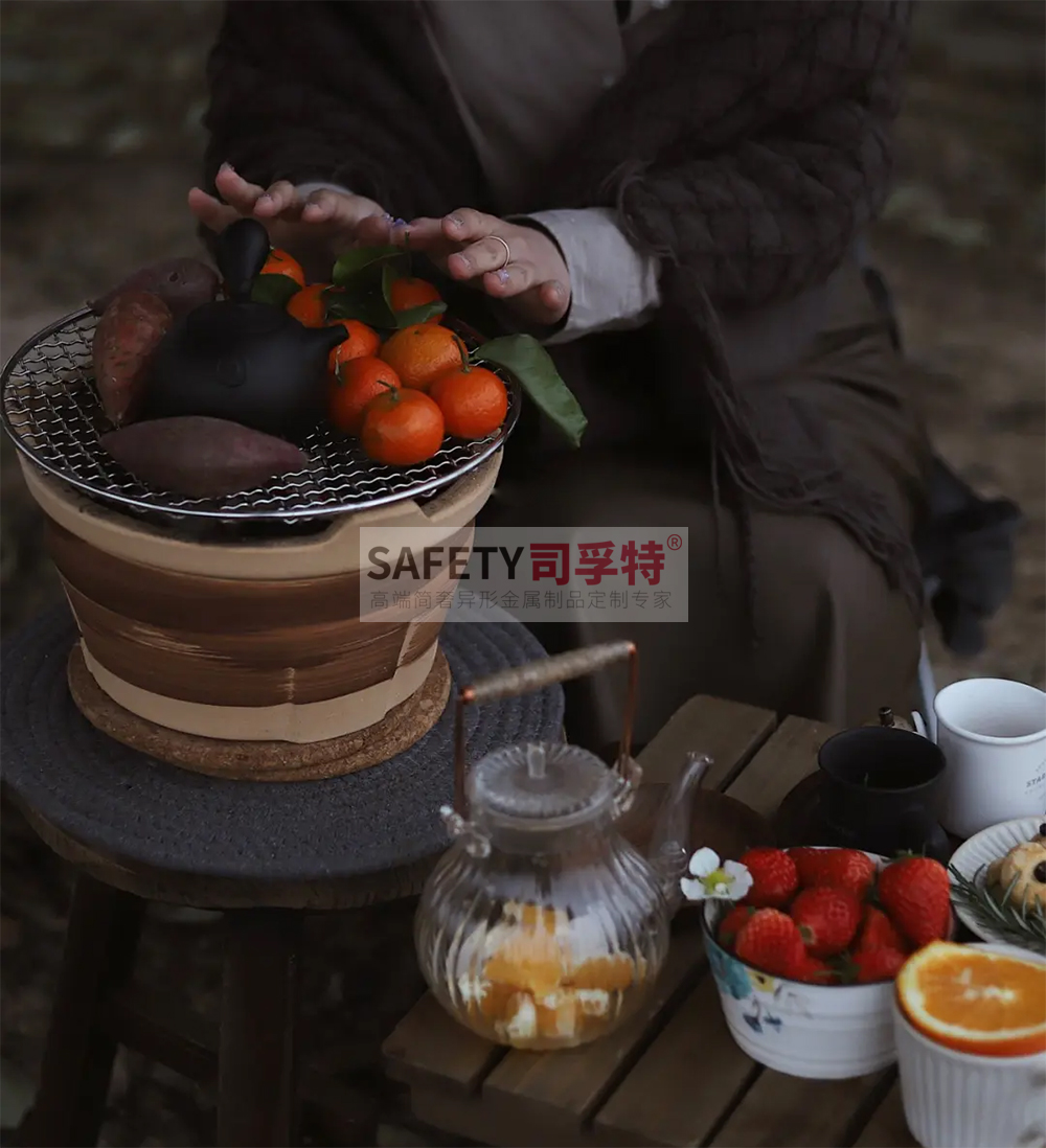 圍爐煮茶小貼士：火災(zāi)、中毒、燙傷需防范[精制鋼圍爐茶桌](圖3)